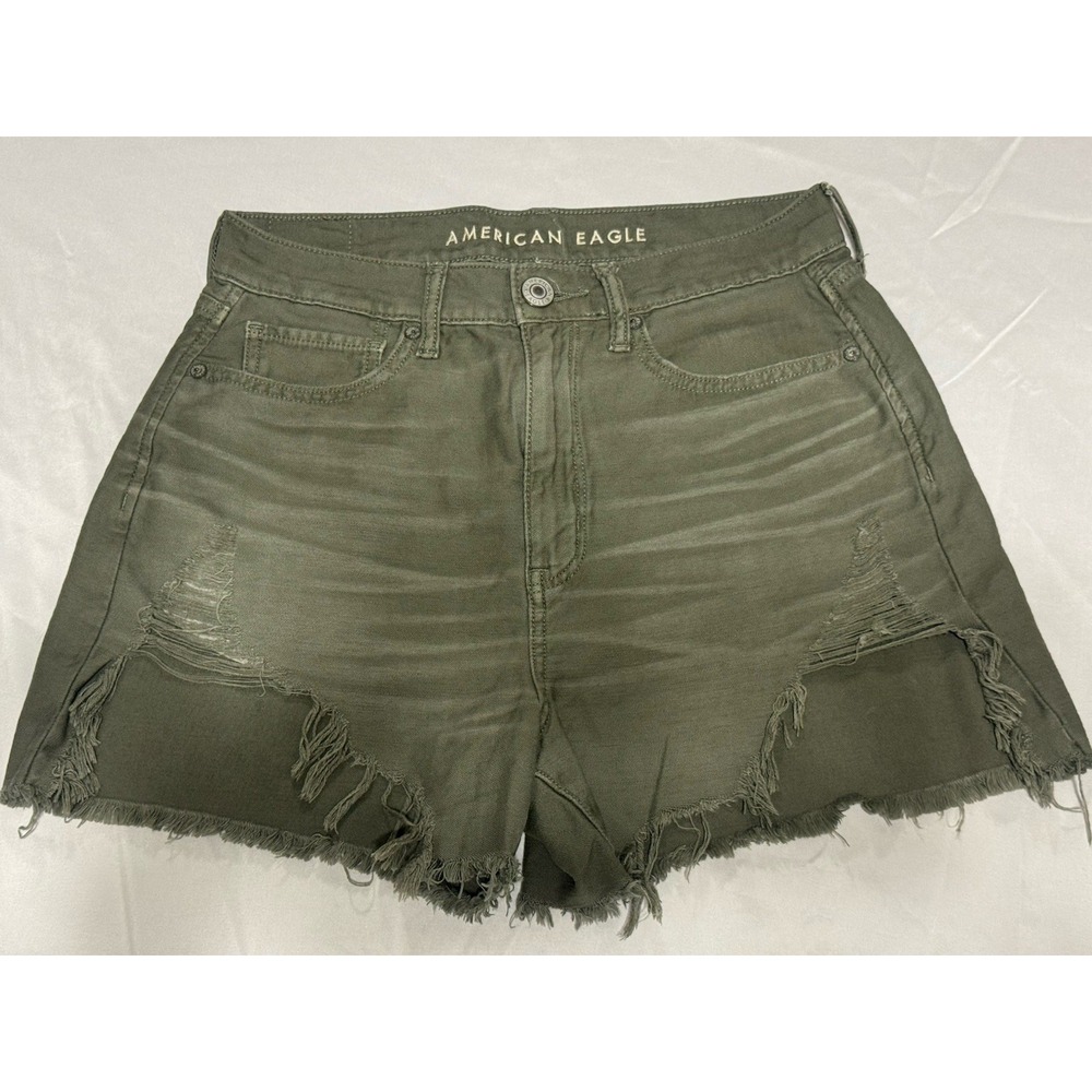 AMERICAN EAGLE Highest Rise Mom Shorts WOMENS SIZE 6